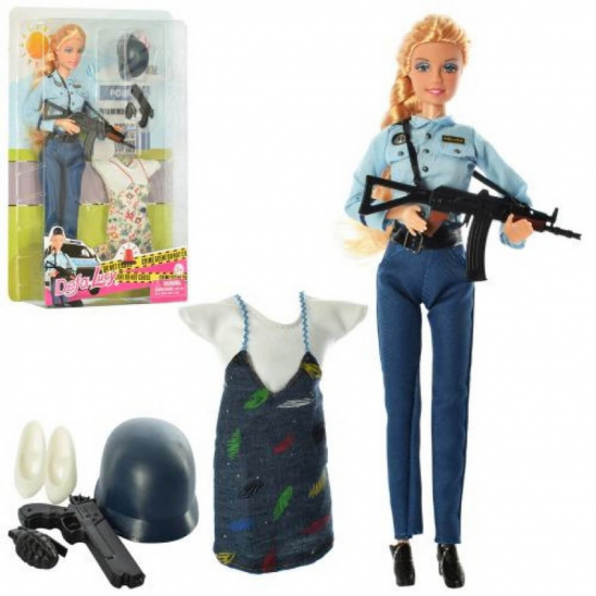 Кукла Defa с нарядом «Полиция» - фото 1