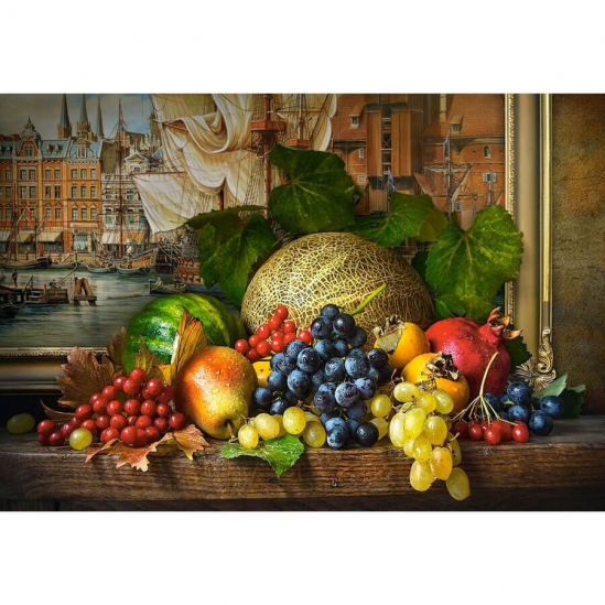 Пазлы Castorland «Натюрморт с фруктами» 1500 элементов - фото 1