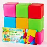 Кубики большие 9 штук Mtoys 14066