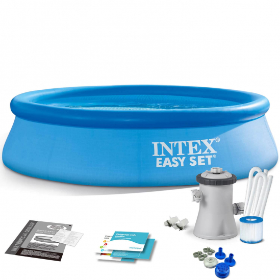 Надувной бассейн Intex Easy Set 244-61 см 28108 - фото 1
