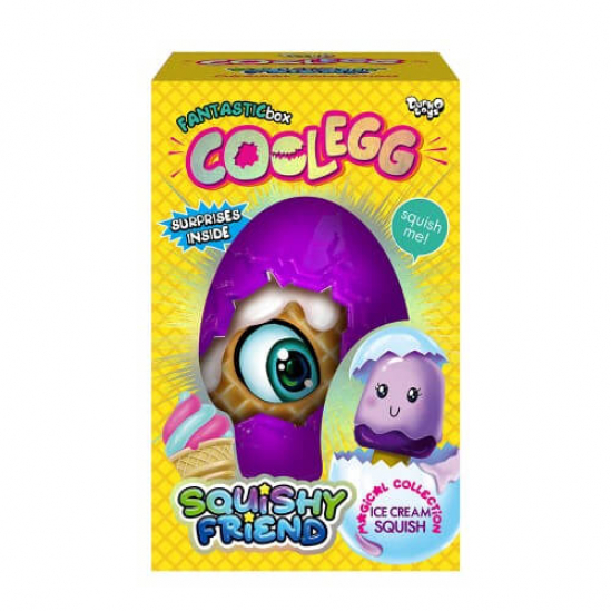 Креативное творчество «Cool Egg» яйцо (маленькое) 21-13-13 см Danko Toys CE-02-05 - фото 1