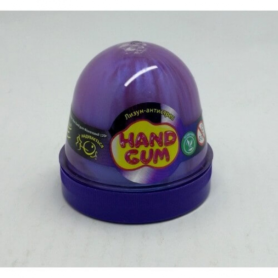 Лизун-антистрес TM Mr.Boo Hand gum «Фіолетовий» 120мл ТМ ОКТОо 80097 - фото 2