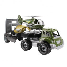 Дитячий військовий автовоз та 2 гелікоптери Технок 9185
