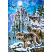 Пазлы Castorland «Волки и замок» 1500 эл