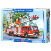 Пазлы Castorland «Пожарная машина» 60 дет