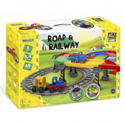 Трек Play Tracks залізнична магістраль довжина 340 см Wader 51530