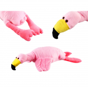 Мягкая игрушка подушка обнимашка Фламинго размер 80 см Фламінго