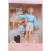 Лялька Матуся з немовлям висота 29 см аксесуари A783-2