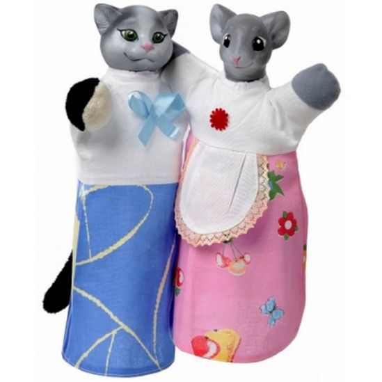 Набор кукол-рукавичек  «Кот и Мышка» - фото 3