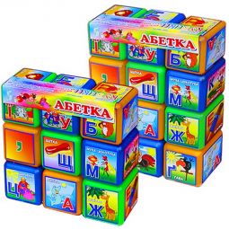 Кубики «Абетка» 12 кубиков