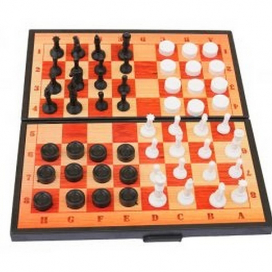 Набор 2 в 1 шахматы и шашки - фото 2