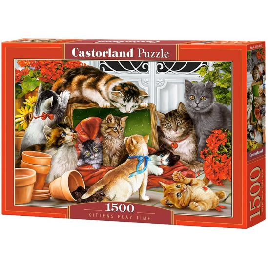 Пазлы Castorland 1500 «Котята» - фото 1