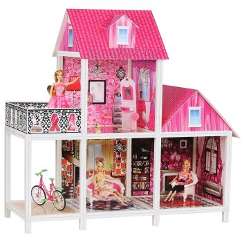 Большой сборный домик для Барби