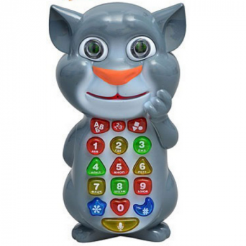 Интерактивный телефон Кот Том с функцией обучения.