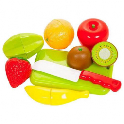 Игрушечные овощи и фрукты на липучке