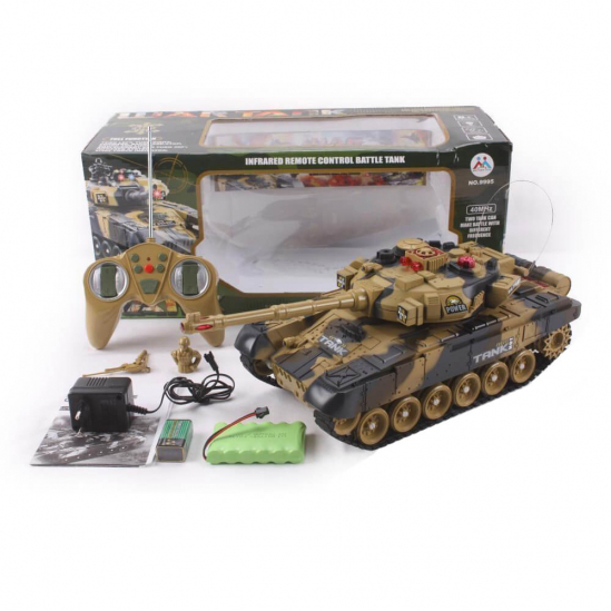 Радиоуправляемая игрушка «Боевой танк» - фото 1