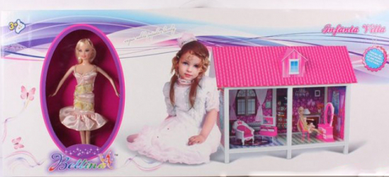 Кукольный дом с куклой - фото 4
