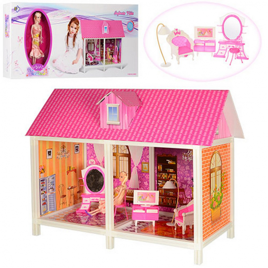 Кукольный дом с куклой - фото 1