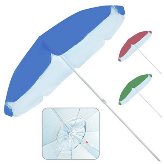 Пляжный зонт антиветер защитное покрытие диаметр 200 см - фото 2