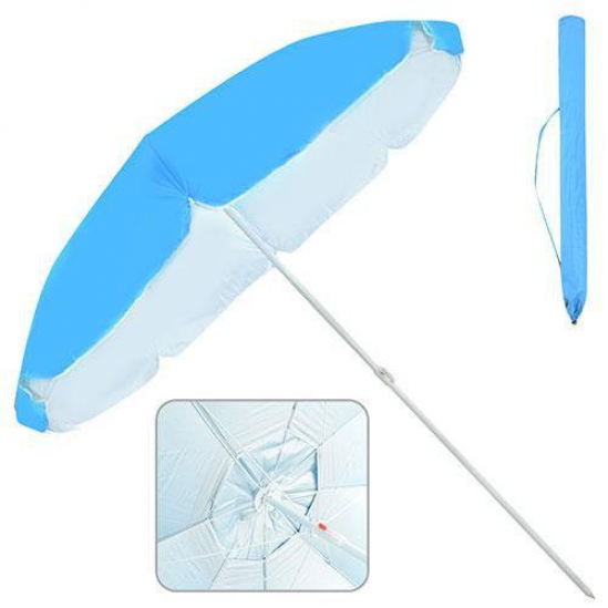 Пляжный зонт антиветер защитное покрытие диаметр 200 см - фото 1