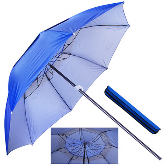 Пляжный зонт с треногой колышками и веревкой диаметр 200 см - фото 2