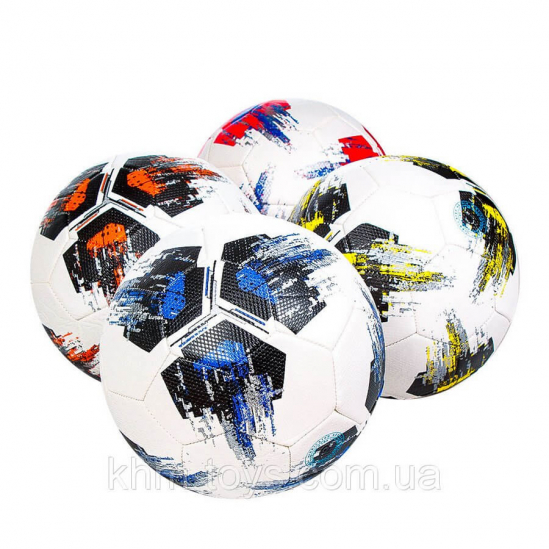 Мяч футбольный 350 г 4 цвета - фото 1