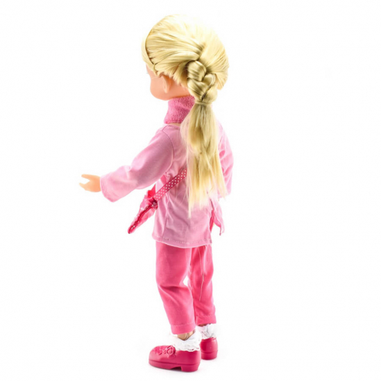 Интерактивная кукла Алиса светлые волосы с микрофоном и аксессуарами - фото 2