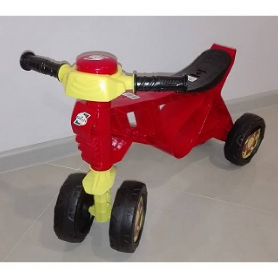 Мотоцикл-Беговел для детей красный - фото 1