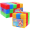 Кубики пластмассовые цветные 27 шт