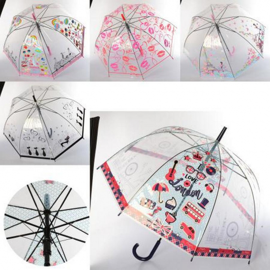 Зонт-трость детский 6 видов - фото 1