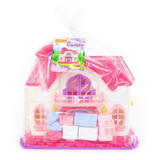 Кукольный домик «Сказка» с набором мебели - фото 4