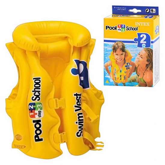 Детский надувной жилет для плавания Intex 58660 - фото 1