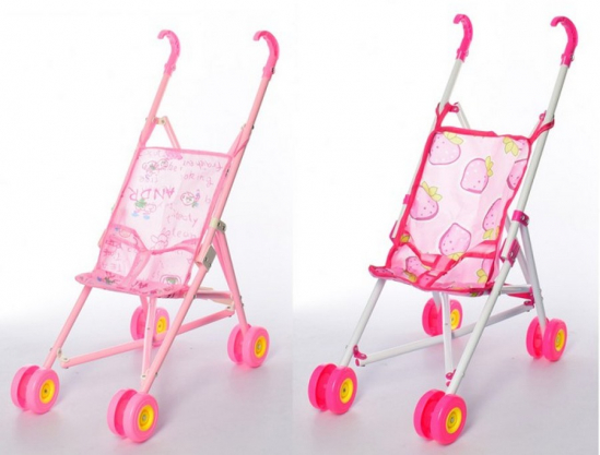 Прогулочная коляска-трость для куклы 2 вида - фото 1