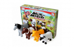 Детский пазл 3D магнитные животные Mix or Match
