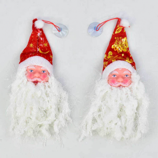 Ёлочная игрушка Дед Мороз на присоске - фото 1