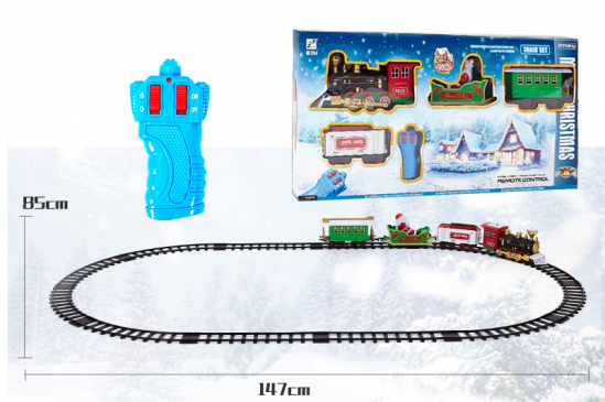Радиоуправляемая детская железная дорога Merry Christmas - фото 1
