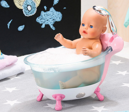 Автоматическая ванночка для куклы Baby Born Веселое купание - фото 3