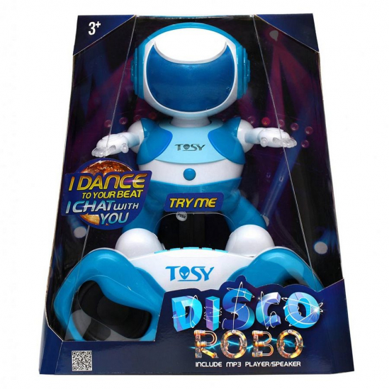 Набор интерактивный робот TOSY Robotics DiscoRobo «Лукас Диджей» с  MP3-плеером укр. язык - фото 1