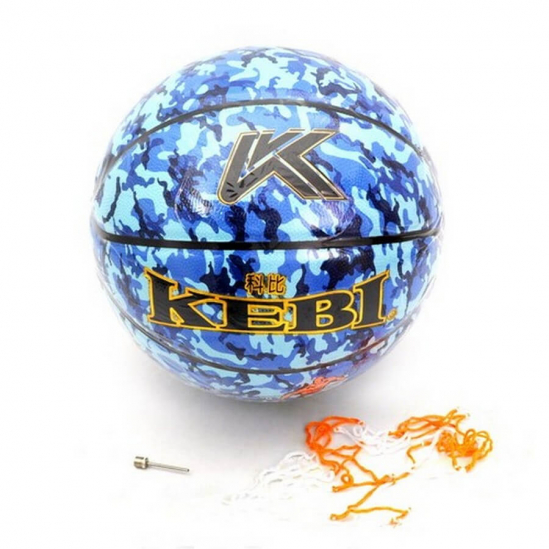 М'яч баскетбольний з сіткою розмір 7 WS-809 Kepai Kebi - фото 1