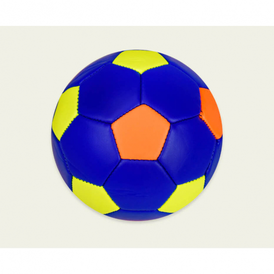 Мяч футбольный 130 г размер 2 ПВХ - фото 1