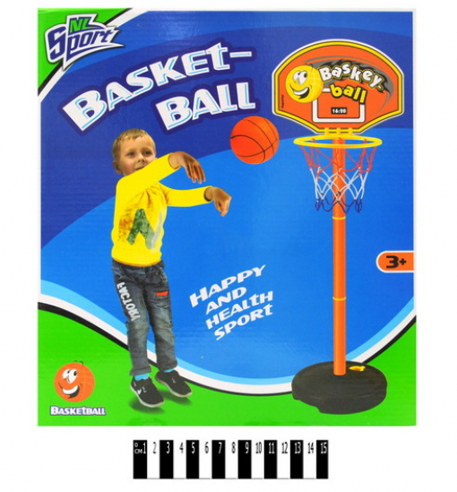 Кольцо баскетбольное на подставке - фото 1