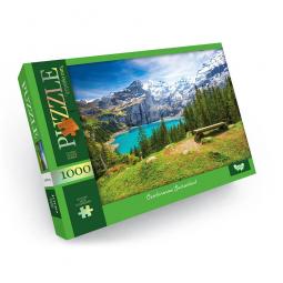 Пазлы Danko Toys 1000 «Швейцария, горы»