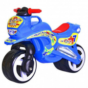 Мотоцикл каталка со звуковыми эффектами цвет Синий