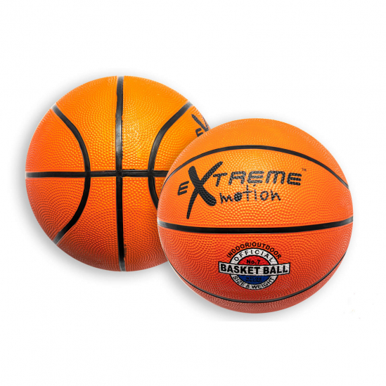 Баскетбольный мяч резиновый размер 7 - фото 1