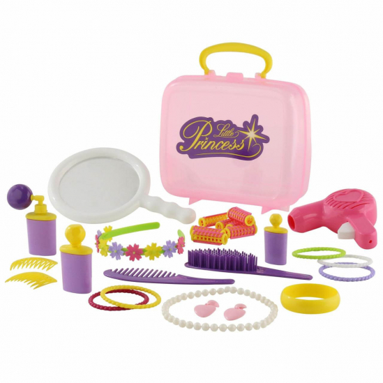 Парикмахерский набор «Маленькая принцесса» в чемоданчике - фото 1