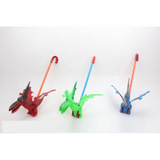 Детская каталка «Динозавр» 3 цвета