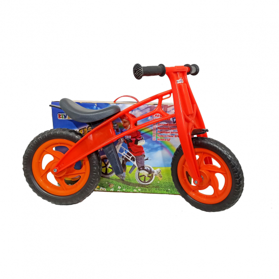 Велобег для детей Cross bike оранжевый - фото 1