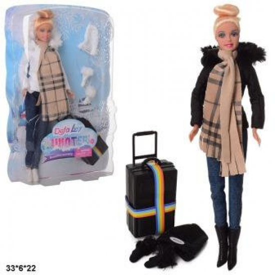 Кукла Defa «Зимняя путешественница» 2 вида - фото 2