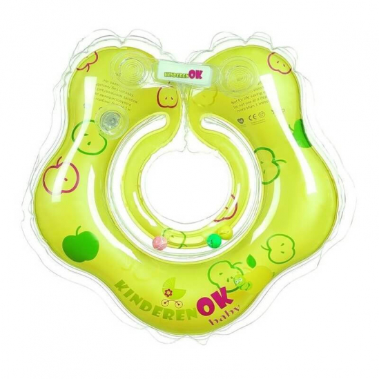 Круг надувой для новорожденных «Зеленое яблочко» - фото 1