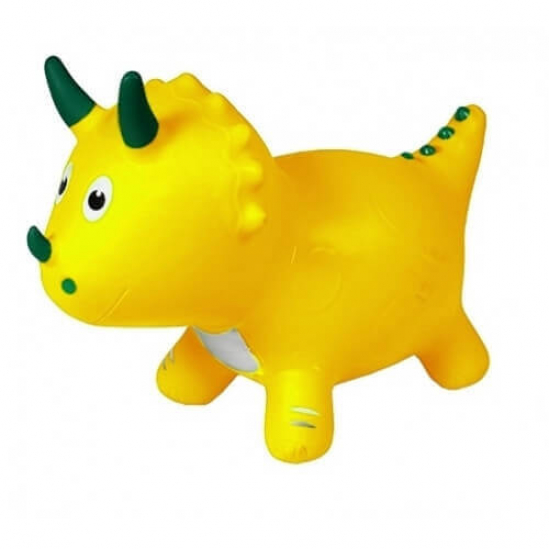 Прыгун «Динозавр» желтый - фото 1